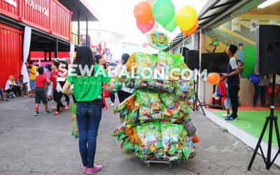 Vendor Balon Sablon Jakarta Fair